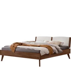 Outlet Nussbaum Doppelbett Stephanie Massivholzbetten