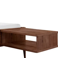 Outlet Nussbaum Doppelbett Stephanie Massivholzbetten