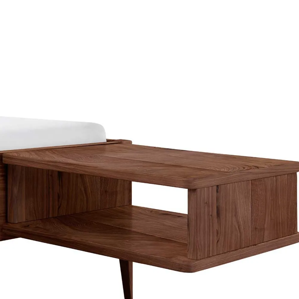 Outlet Nussbaum Doppelbett Stephanie Massivholzbetten