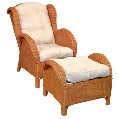 Ohrensessel mit Hocker Planconta*Pharao24 Outlet