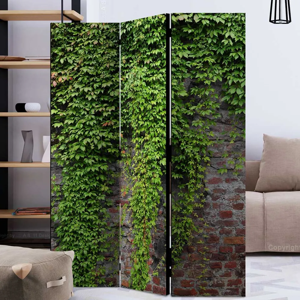 Paravent Mauer Optik Curtis*Pharao24 New