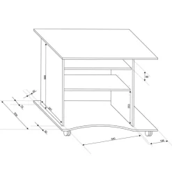 Sale PC-Tisch Niko Schreibtische