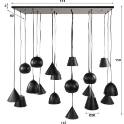 Pendelleuchte Tyramus*Pharao24 New