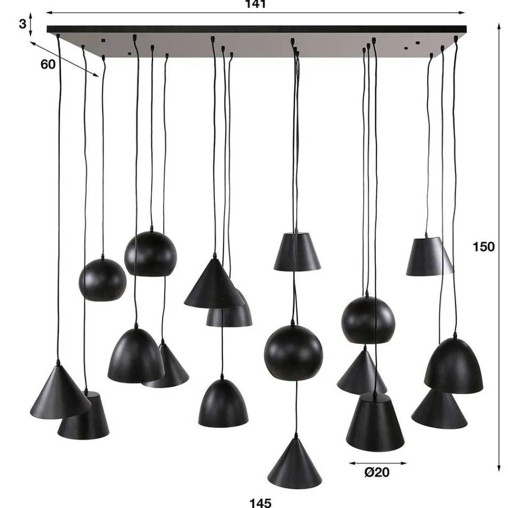 Pendelleuchte Tyramus*Pharao24 New