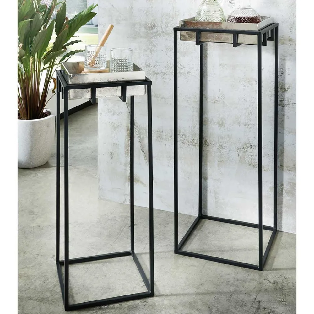 New Pflanzenhocker Set Piana Telefontische|Blumensäulen