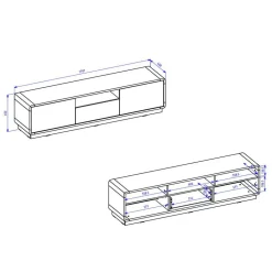 Phonomöbel Sismail Fernsehkommoden