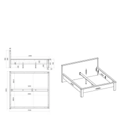 Best Pinie Weiß Schlafzimmer Set Dionada Schlafzimmer Sets