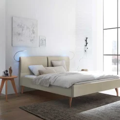 Best Polster Bett Beige Bakra Polsterbetten