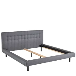 Best Polster Bett Hellgrau Ebruar Doppelbetten|Polsterbetten