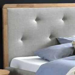 Clearance Polster Bett 140x200 cm Ruberta Doppelbetten|Polsterbetten