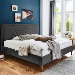 Polsterbett Anthrazit Duclia*Pharao24 Sale