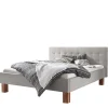 Polsterbett Grau Luenas*Pharao24 Hot