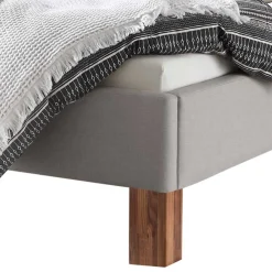 Polsterbett Grau Luenas*Pharao24 Hot