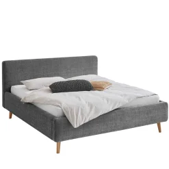 Discount Polsterbett in Anthrazit Okudera Komfortbetten|Polsterbetten