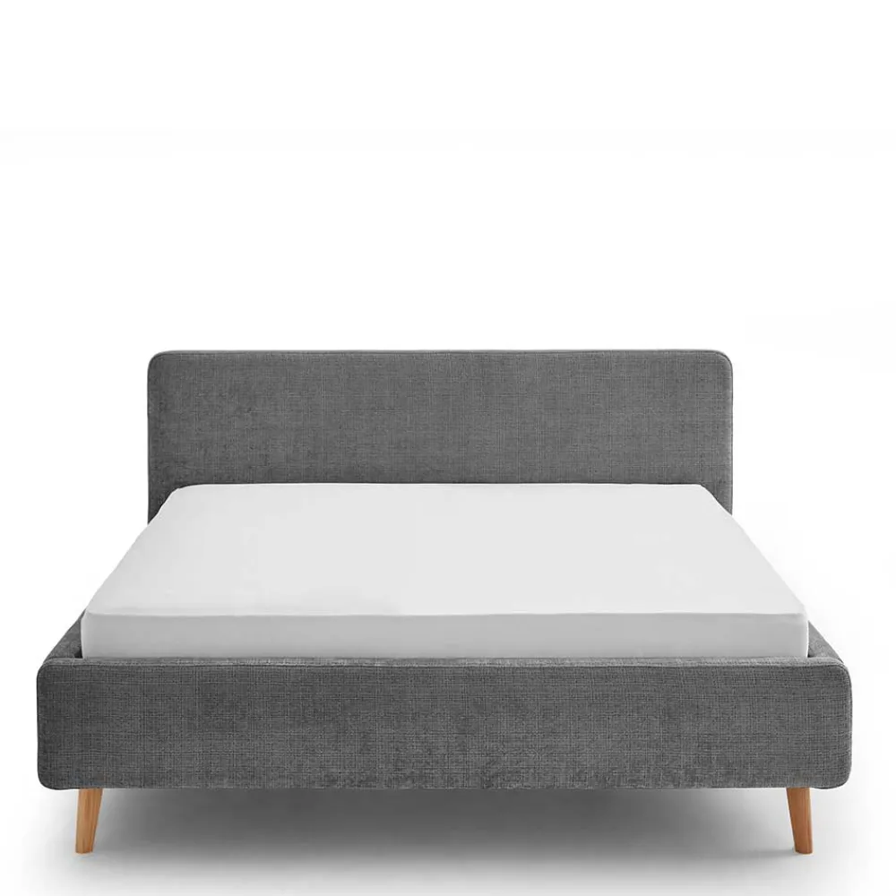 Discount Polsterbett in Anthrazit Okudera Komfortbetten|Polsterbetten