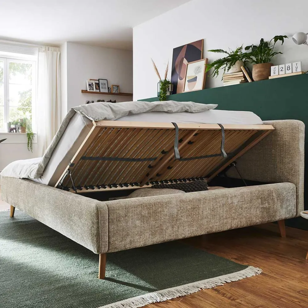 Polsterbetten Beige Atrios*Pharao24 Hot