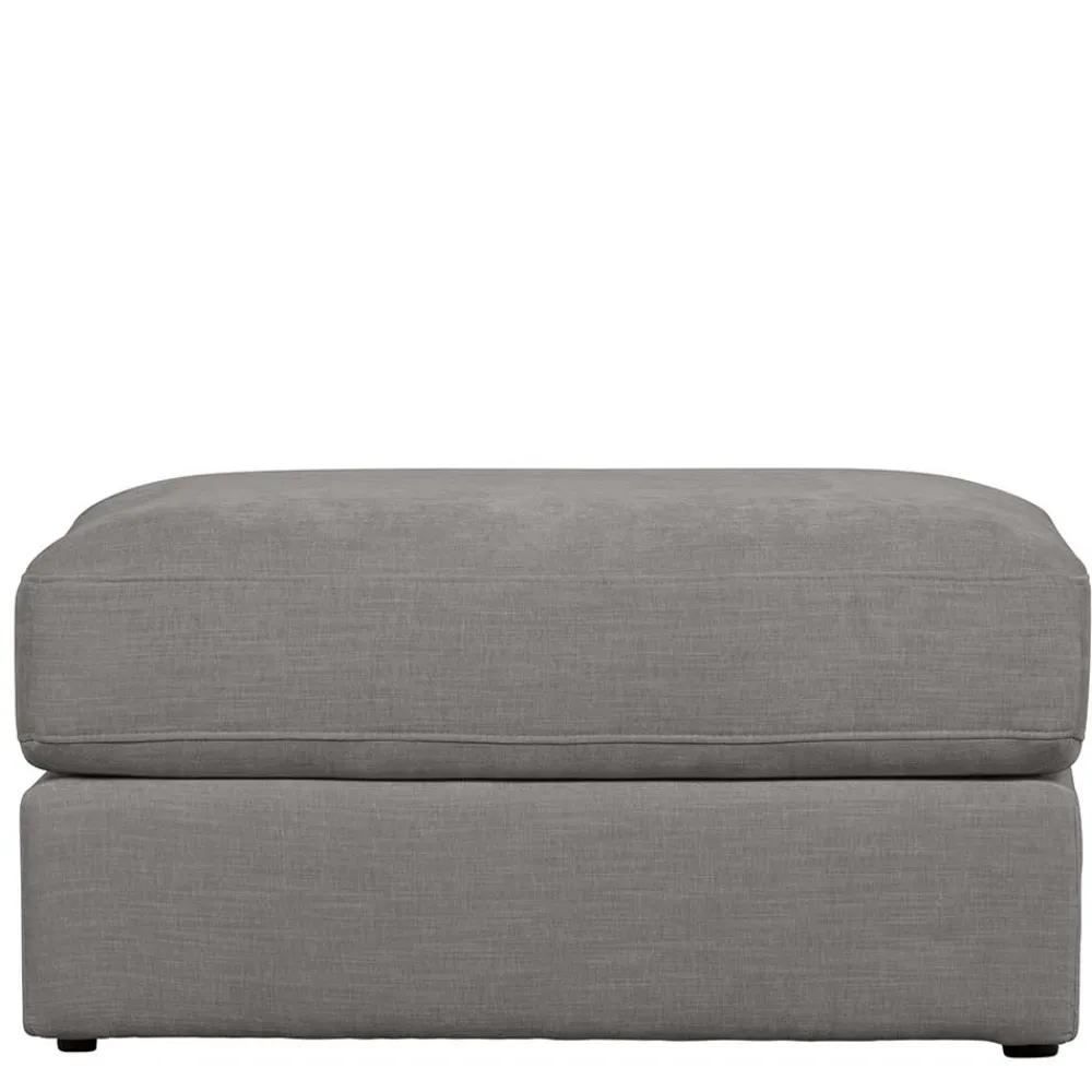 Outlet Polsterhocker für Modulsofa Fredoco Hocker|Sitzhocker