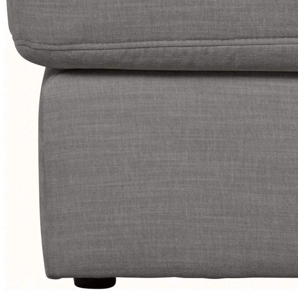 Outlet Polsterhocker für Modulsofa Fredoco Hocker|Sitzhocker