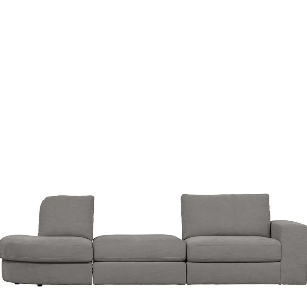 Outlet Polsterhocker für Modulsofa Fredoco Hocker|Sitzhocker
