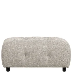 Discount Polsterhocker Hellgrau Ajama Sitzhocker