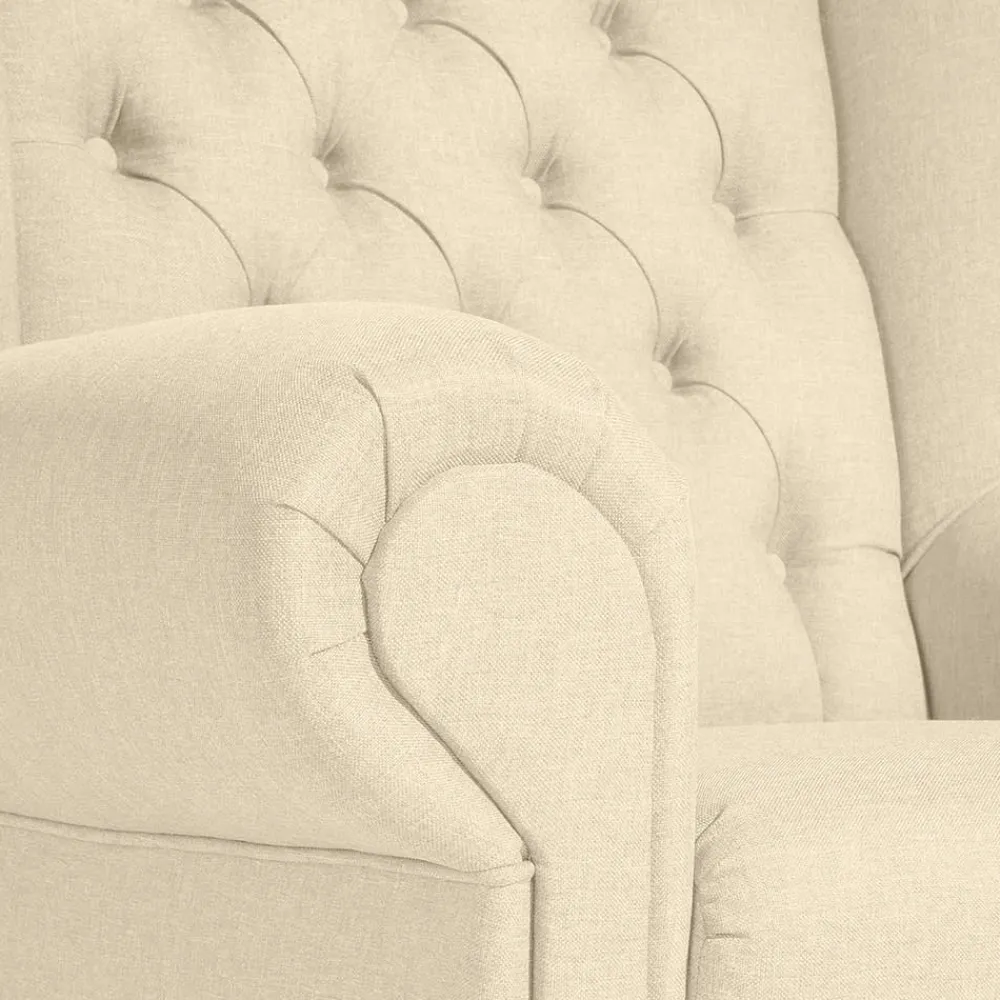 Polstersessel Beige Vintage Catjana*Pharao24 Hot