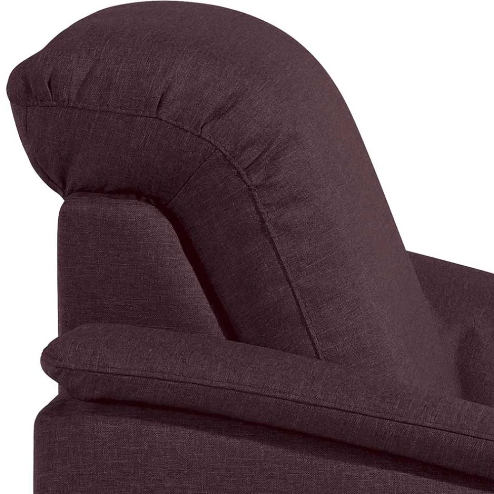 Polstersessel Bordeaux Rot Acsandrio*Pharao24 New