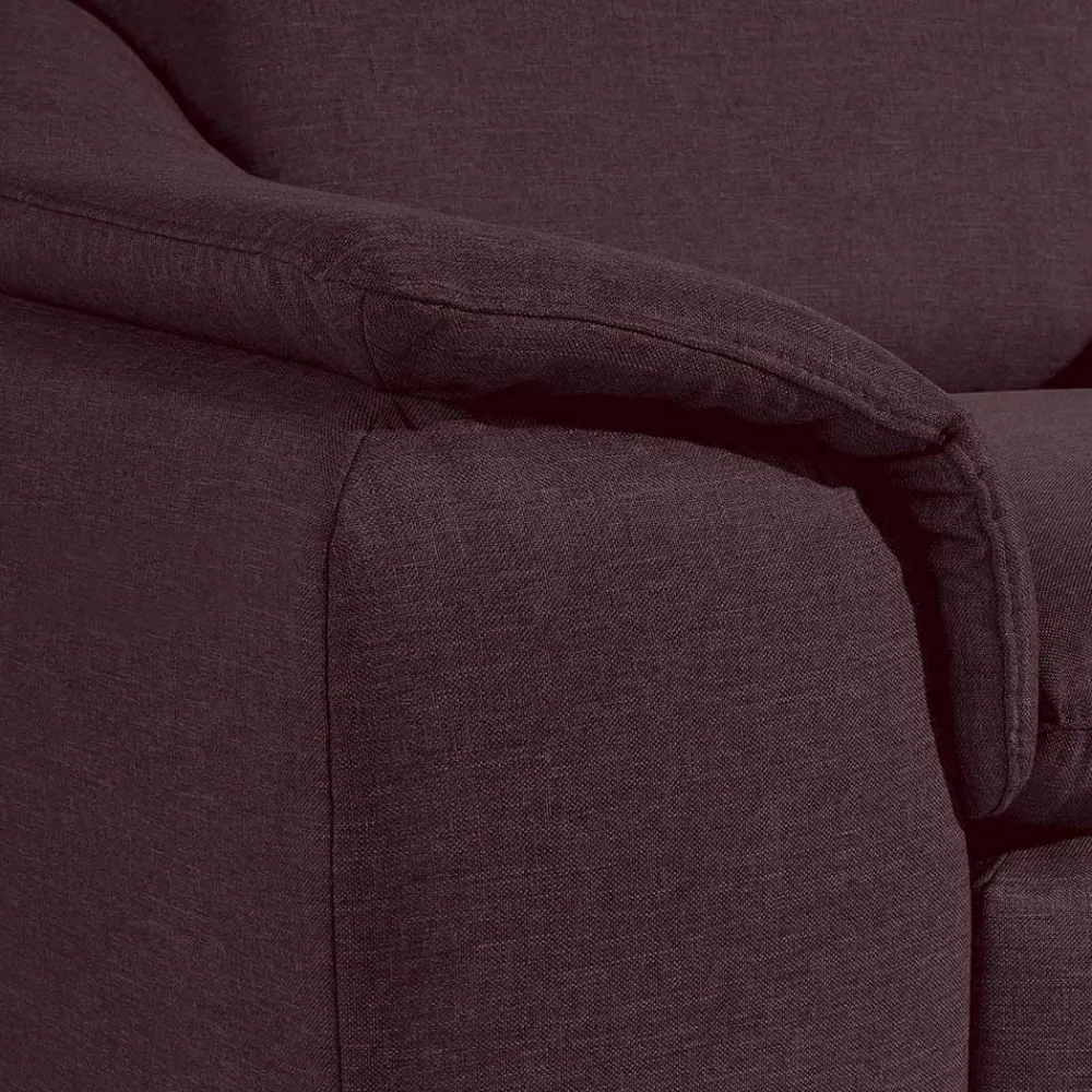 Polstersessel Bordeaux Rot Acsandrio*Pharao24 New