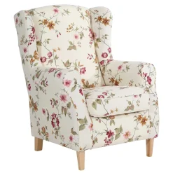 Polstersessel geblümt Foliage Polstermöbel|Wohnzimmer Sessel