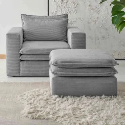 Hot Polstersessel und Hocker Zipna Relaxsessel