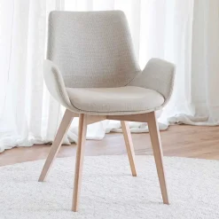 Discount Polsterstühle Beige Anjila Küchenstühle|Esszimmerstühle