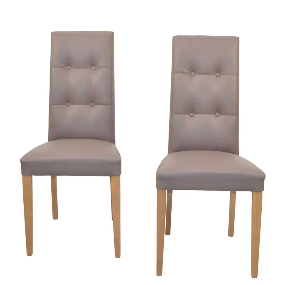 Outlet Polsterstühle Forcia Hochlehner|Lederstühle