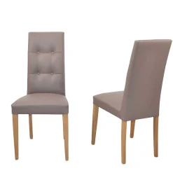 Outlet Polsterstühle Forcia Hochlehner|Lederstühle