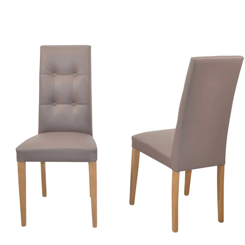 Outlet Polsterstühle Forcia Hochlehner|Lederstühle