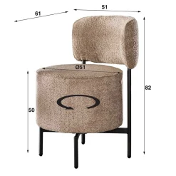 Polsterstuhl Emzilian*Pharao24 Discount