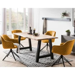 Polsterstuhl Esszimmer drehbar Artiga*Pharao24 Online