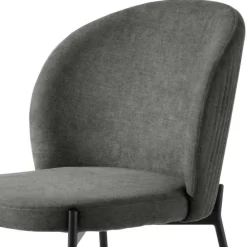 Clearance Polsterstuhl Set Anthrazit Maximo Küchenstühle|Esszimmerstühle