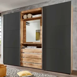 Outlet Premium Kleiderschrank Nikita Schiebetürenschränke|Kleiderschränke