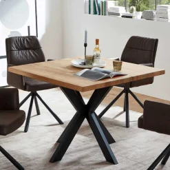 Clearance Quadratischer Esstisch Jaturna Küchentisch|Massivholztische