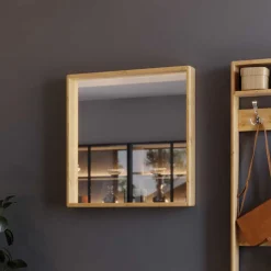 Best Quadratischer Spiegel Lemcon Wandspiegel|Schlafzimmerspiegel