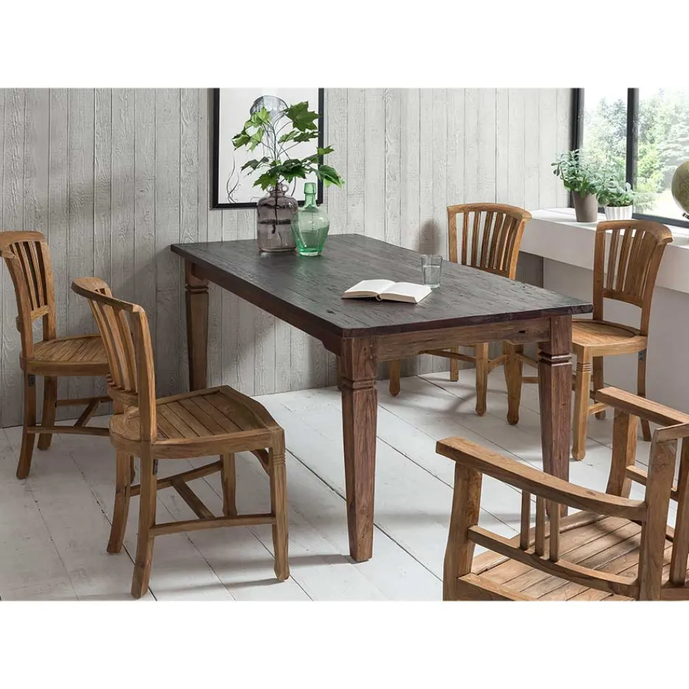 Recycling Holz Stuhl Goyas*Pharao24