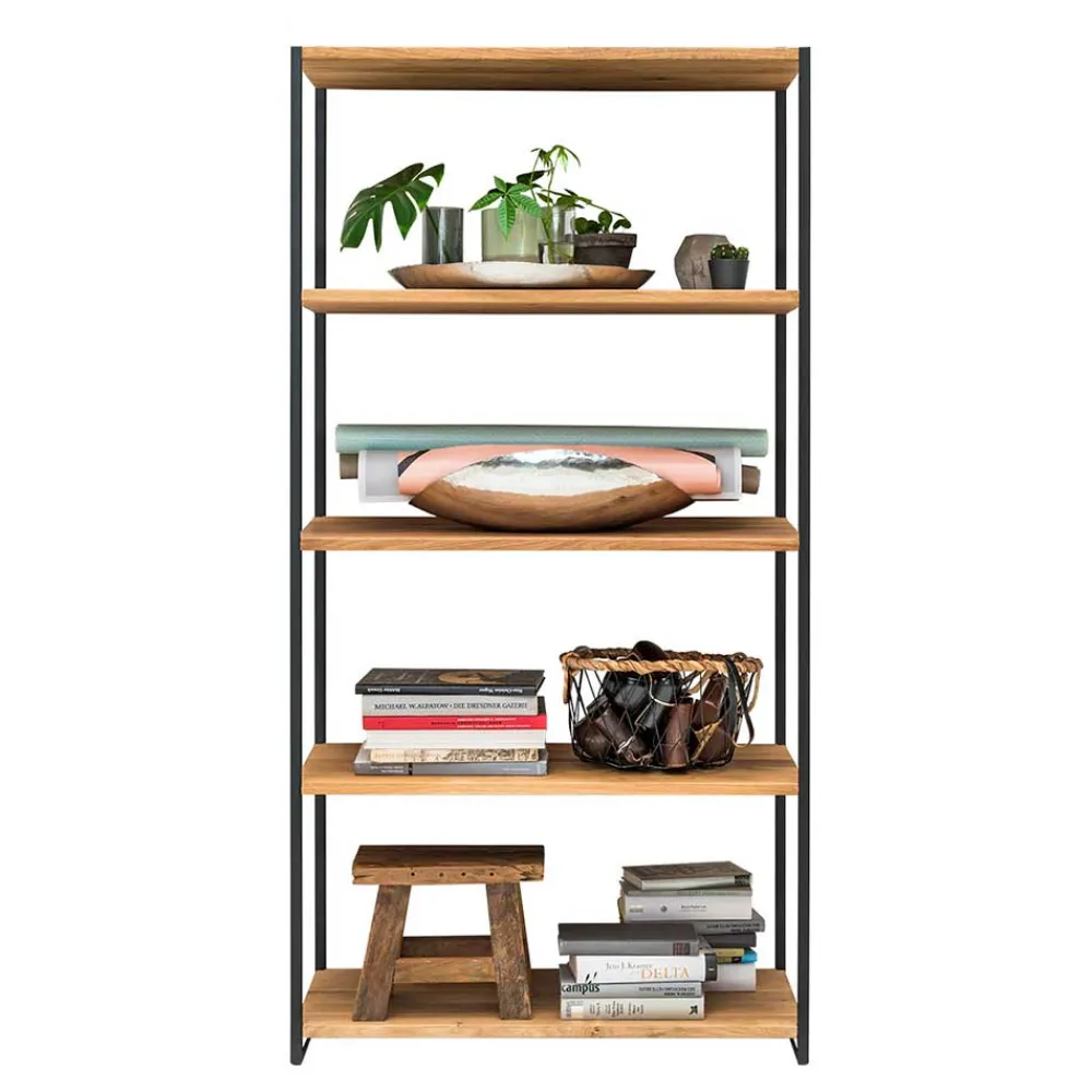 Best Regal Dairos Wohnzimmerregale|Massivholzregale