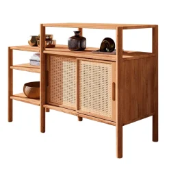 Clearance Regal mit Schiebetüren Artjes Wohnzimmerregale|Massivholzregale