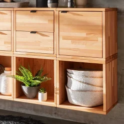 Best Regal Sanuel Regalwürfel|Massivholzregale