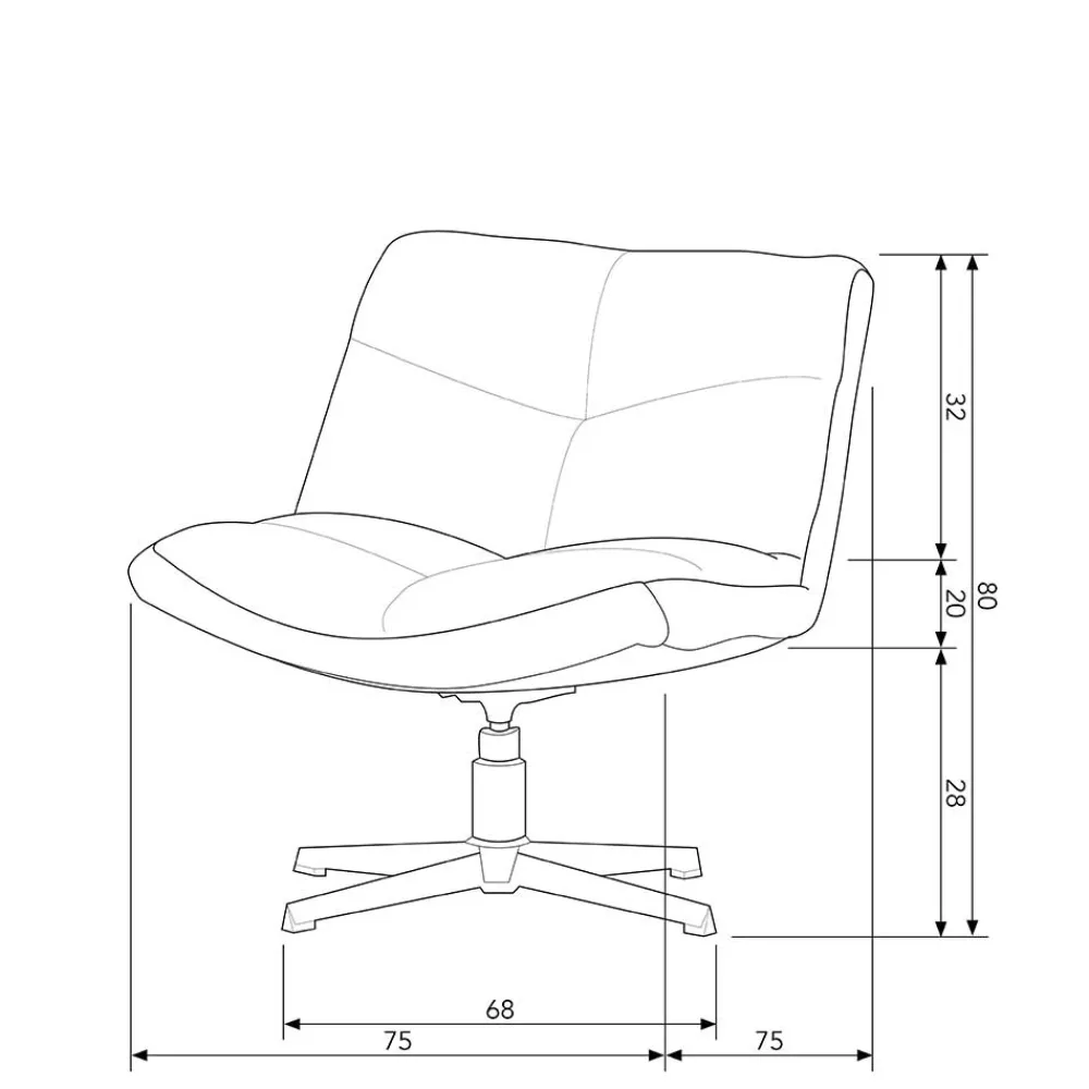 Retro Drehsessel Dalencia*Pharao24 Best