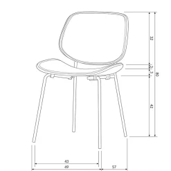Online Retro Küchenstühle Carlisona Lederstühle