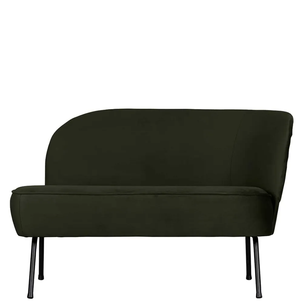 Retro Loungesofa Musena 2 Sitzer Sofa