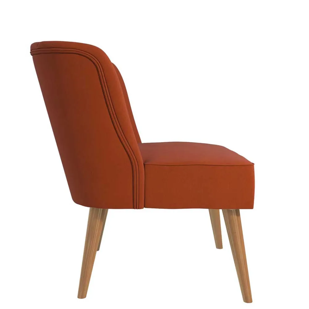 Retro Polstersessel Axivas Wohnzimmer Sessel