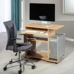 Rollbarer Computertisch Voine*Pharao24 Discount