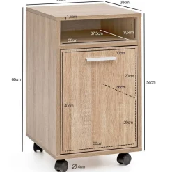 Online Rollcontainer Brunca Büroschränke|Aktenschränke