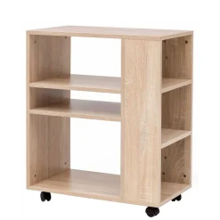 Rollwagen Estateas Wohnzimmerregale|Standregale